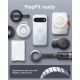 9. Spigen Ultra Hybrid Mag MagSafe Case for Google Pixel 11 - Clear and White
