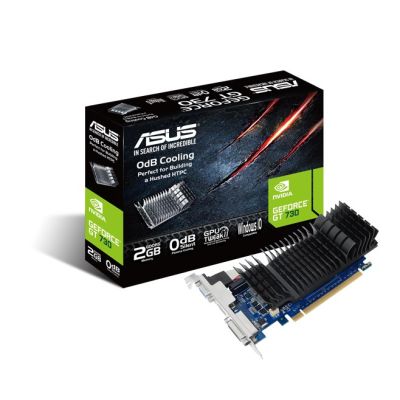 5. Asus NVIDIA GF GT 730 2048MB GDDR5 64b PCI-E 2.0 (902MHz/5010MHz) Graphics Card