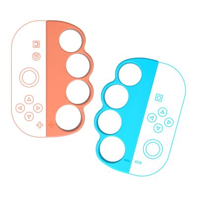 24. Nintendo Switch 23-in-1 Family Accessory Pack 2 - Orange and Blue Set