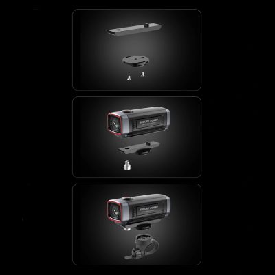 7. AKEEYO 710 Lite Handlebar Action Camera for Bikes and Motorcycles - Black