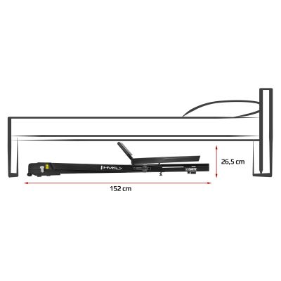 9. BE5872 HMS Electric Treadmill