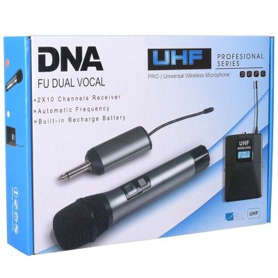 5. DNA FU DUAL VOCAL - Wireless vocal microphones