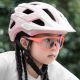 6. Rockbros LK-67 Youth Bike Helmet with Detachable Visor 54–58 cm - Pink