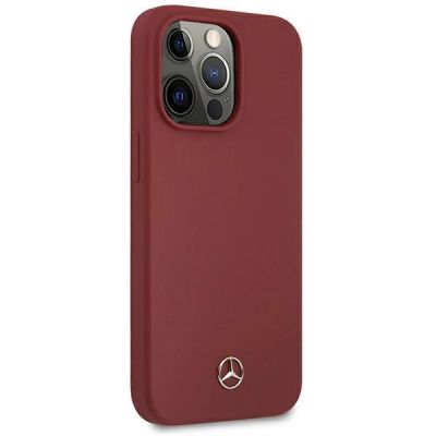 4. Mercedes Silicone Line Case for iPhone 13 Pro / iPhone 13 - Red