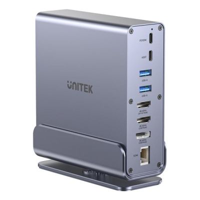 26. Unitek DisplayLink 4K Universal Docking Station x3