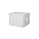 28. Digitus 19" 7U wall-mounted network cabinet 600x600, solid door, gray, undivided, assembled, IP55, 100kg