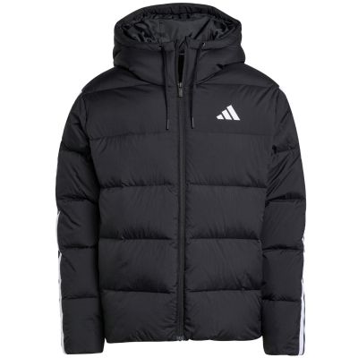 8. adidas Essentials Climawarm 3 Stripes Puffer Down Hooded M JM4165