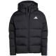 8. adidas Essentials Climawarm 3 Stripes Puffer Down Hooded M JM4165