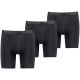 Puma Men's Boxer Briefs Long 3-Pack Black Comfortable