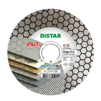 DISTRACT Diamond Disc EDGE DRY 115 x 1.6 x 25 x 22.23 mm