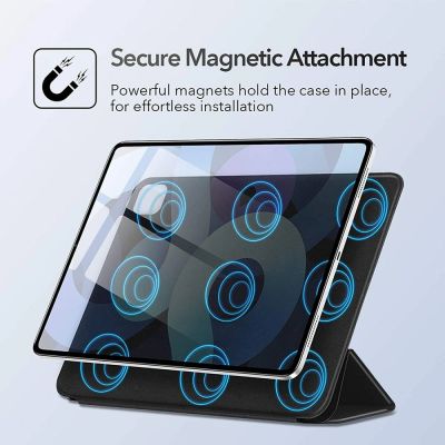 17. ESR Rebound Magnetic Case for iPad Air 4 2020 / 5 2022 - Black