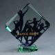 7. Glass trophy with LuxorJet color print and case