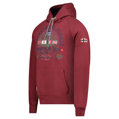 2. Geographical Norway DB 100 M sweatshirt WZ3006H/GN-Burgundy