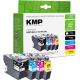 KMP 1537.4005 ink cartridge 4 pcs. Replacement Black, Cyan, Magenta, Yellow