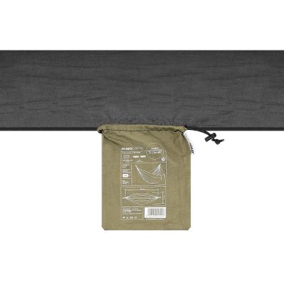 5. TOURIST HAMMOCK 2 PERSON 270X140CM GREEN BLACK