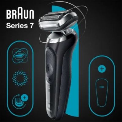 3. Braun Series 7 71-N1000s Foil Shaver Black