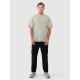 7. Men's oversize plain T-shirt 4F 4FWSS25TTSHM1961-44S