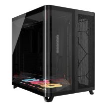 CORSAIR Geh Midi AIR 5400 LX-R LINK Case Tempered Glass Black