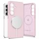 Tech-Protect Silicone MagSafe Case for Samsung Galaxy S26 - Pink