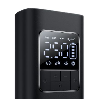 4. Baseus SuperMini Pro Battery Compressor with Display - Black