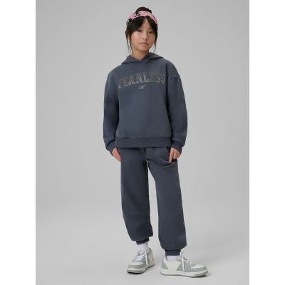 6. Girls' jogger sweatpants 4F 4FJRSS26TTROF1729-22S