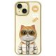 Nimmy Cool&Cute 2.0 Cat Case for iPhone 15 - Beige