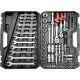 4. Yato YT-38831 set of wrenches and tools 111 adj.