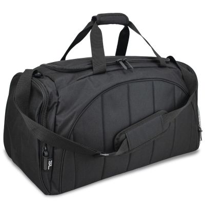 3. FITNESS/TRAVEL BAG A3029 BROWN SEMI LINE