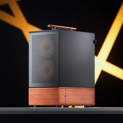 17. Jonsbo T7 PC Case, Midi-Tower, mATX, Tempered Glass