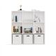 5. MALAX SHELVING 3x3 H WHITE