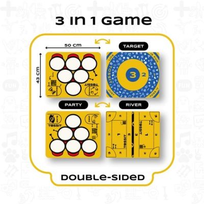 4. TOSSIT Party Board Game