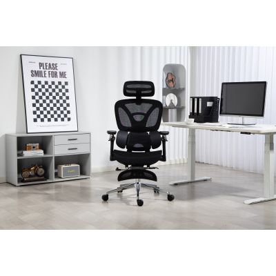 86. Activejet ergonomic office chair YK848, black