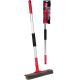 DIRT DEVIL MICROFIBER GLASS AND MIRROR CLEANING SQUEEGEE WITH TELESCOPIC HANDLE