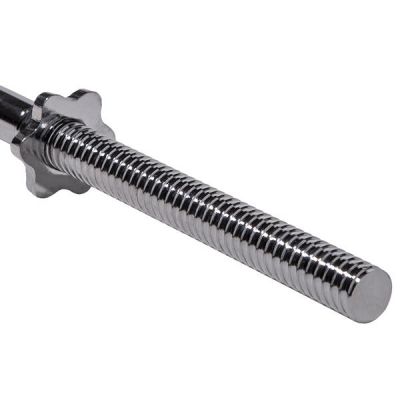 11. Straight HMS bar with thread and clamp GPR165 30MM x 165 CM HMS