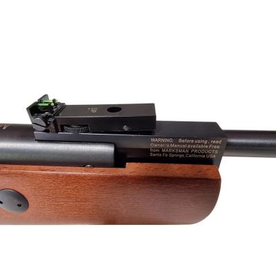 6. Marksman Beaver 2096 wood air rifle + scope cal. 4.5 mm Ekp