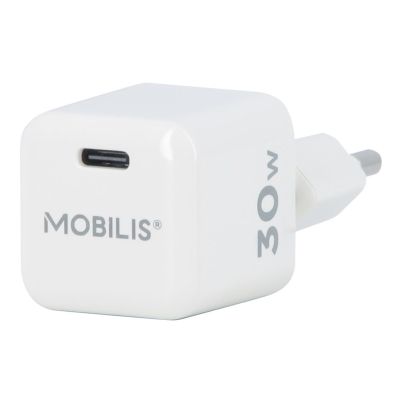 2. Mobilis 001383 Mobile Device Charger Universal White AC Fast Charging Internal