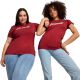 6. Puma ESS+Script women's T-shirt red 679315 13
