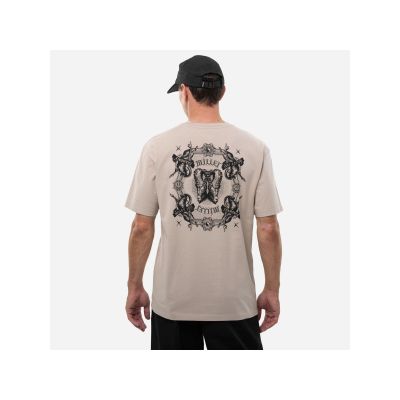 5. MILLET Cimaï Collab Ts Ss M beige men's t-shirt