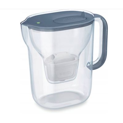 10. Brita Essential XL jug + 3 cartridges dark blue