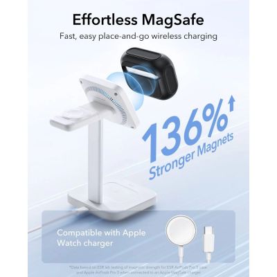 4. ESR Orbit HaloLock MagSafe case for AirPods Pro 3 - black