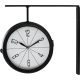 DOUBLE-SIDED STATION WALL CLOCK 30X9X28CM EXCELLENT HOUSEWARE