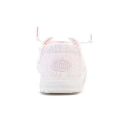5. HEYDUDE WENDY STRETCH JERSEY LIGHT PINK 45434-6JN