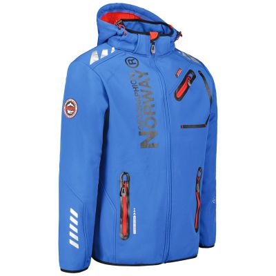 7. Men’s softshell jacket Geographical Norway ROYAUTE DB ROYAL BLUE RED MEN 068 (WY2170H/GN-ROYAL BLUE / RED)