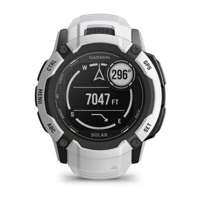 12. Garmin Instinct 2X Solar Whitestone Watch