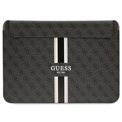 Guess 4G Printed Stripes cover for a 16" laptop - black