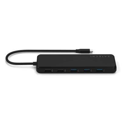 2. Satechi 13-in-1 USB-C Triple Display Multiport Adapter - USB-C adapter (1x Ethernet 1 Gbps, 3x USB-A 5 Gbps, 1x USB-A 10 Gbps, 2x USB-A 480 Mbps, 2x USB-C 10 Gbps 85W PD, 2x HDMI 2.0 4K@60Hz, DP 1.4 8K@60Hz, 3.5 mm Audio in/out) (black)