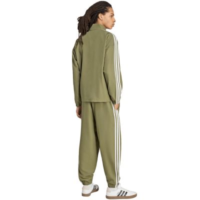 5. adidas 3-Stripes Woven Men’s Tracksuit Olive KY2300