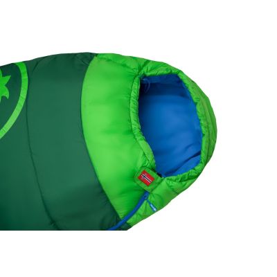 3. Trollkids Kids Fjell Dreamer camping sleeping bag for children, green (950-308)