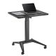 12. MACLEAN MOBILE DESK LAPTOP TABLE BLACK MC-453B