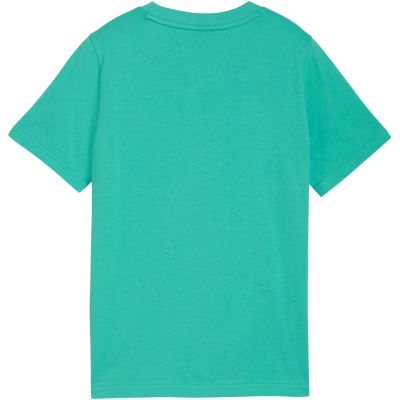 3. Puma ESS Small No. 1 Logo Centered Tee for Kids Green 692975 40